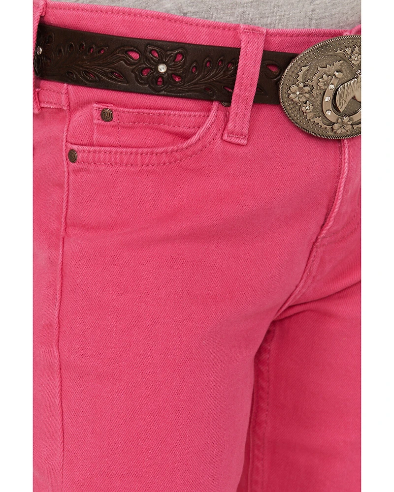 Wrangler Girls' Bootcut Stretch Denim Jeans