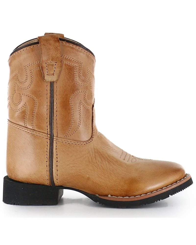 Cody James® Toddler's Showdown Round Toe Western Boots