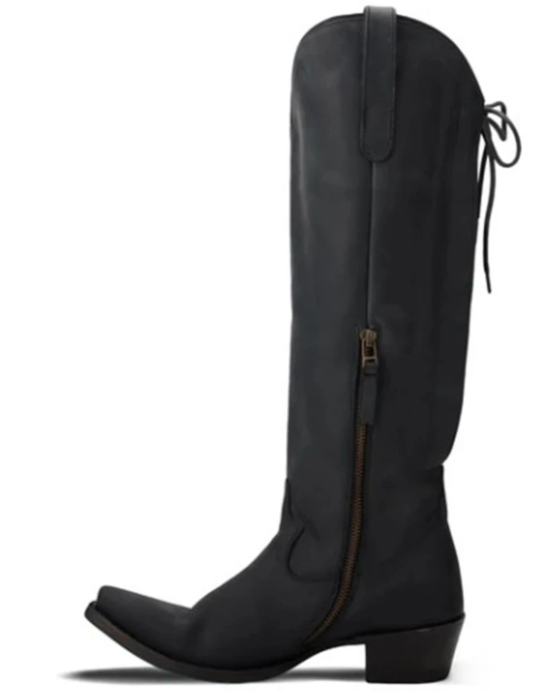 Lane Women's Olivia Jane Knee High Corset Western Boots