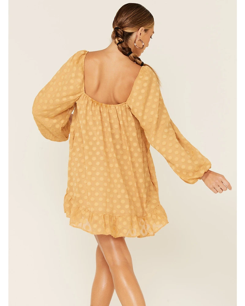 Show Me Your Mumu Women's Dot Briar Mini Dress