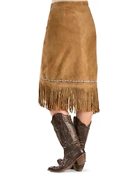 Kobler Leather Women's Yuma Beaded Skirt