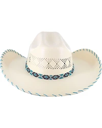Charlie 1 Horse Girls' Straw Cowboy Hat