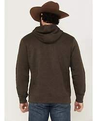 Wrangler Men's Cowboy and Rope Logo Graphic Hooded Sweatshirt