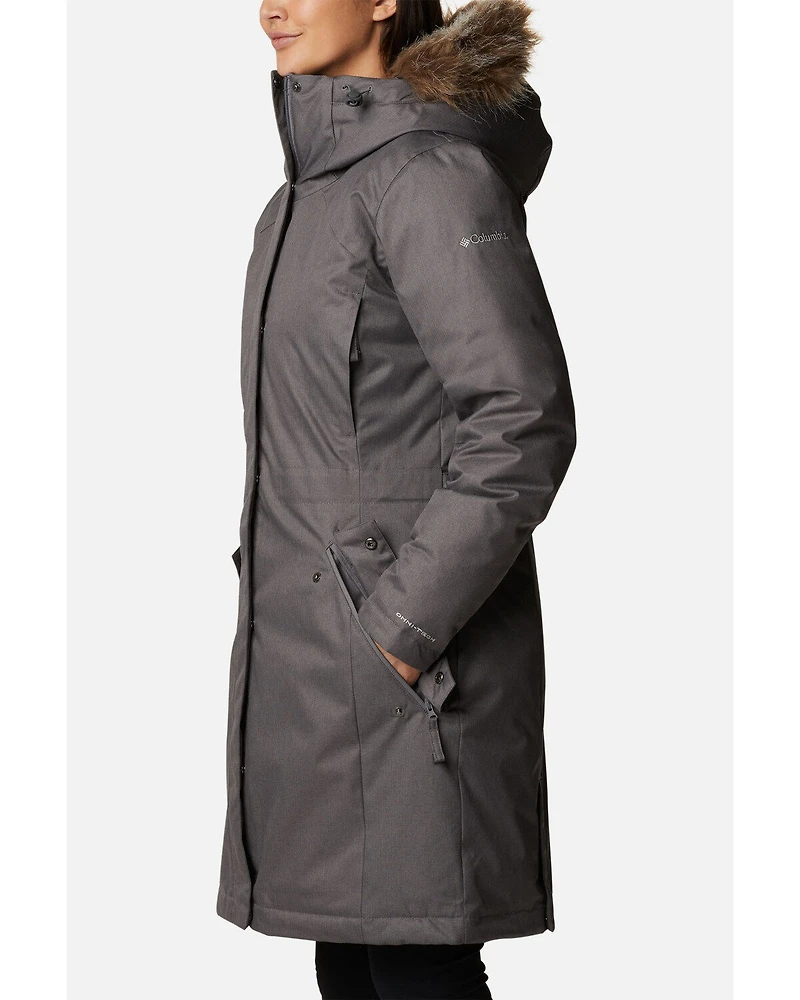 Columbia Women's Grey Juniper Ridge Omni-Heat Infinity Down Parka
