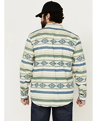 Cody James Men's FR Southwestern Print Long Sleeve Snap Midweight Work Shirt