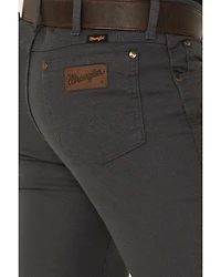 Wrangler Men's Tough Comfort Slim Straight Cowboy Cut Stretch Denim Jeans