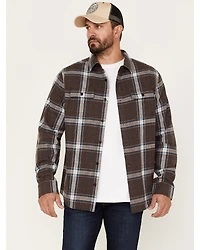 Brothers and Sons Men's Everyday Plaid Print Long Sleeve Button Down Flannel Shirt