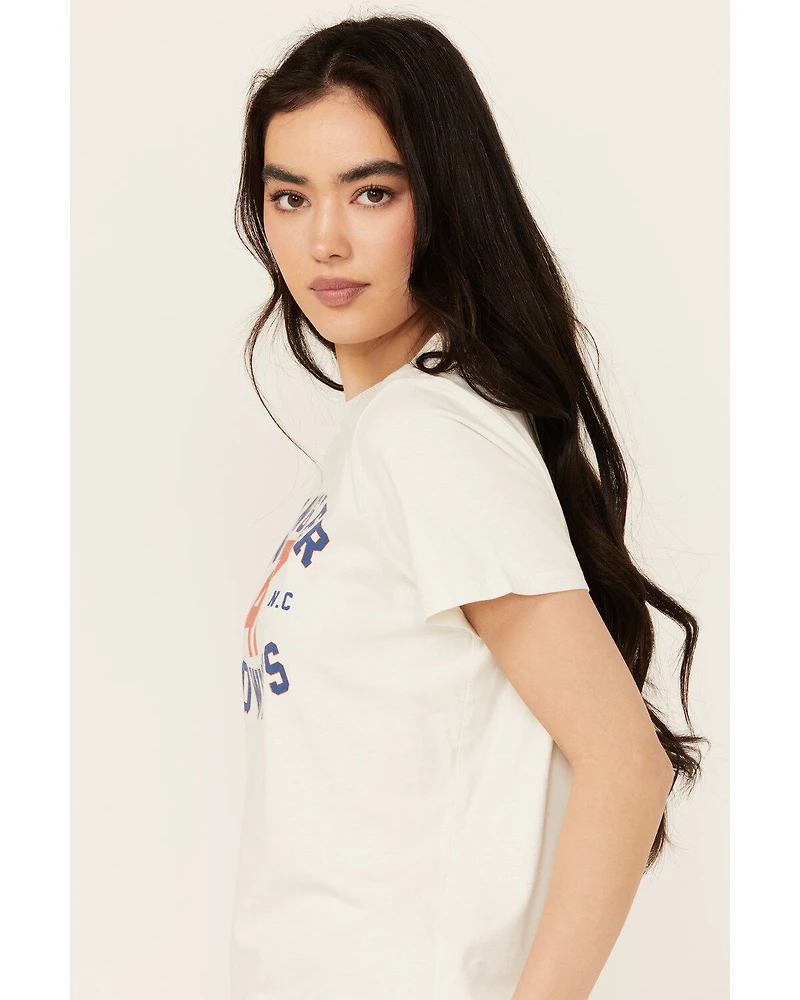 Wrangler Women's Modern Logo Short Sleeve Graphic Tee