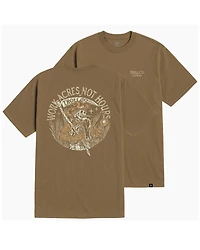 Troll Co Men's Work Acres Short Sleeve Graphic T-Shirt