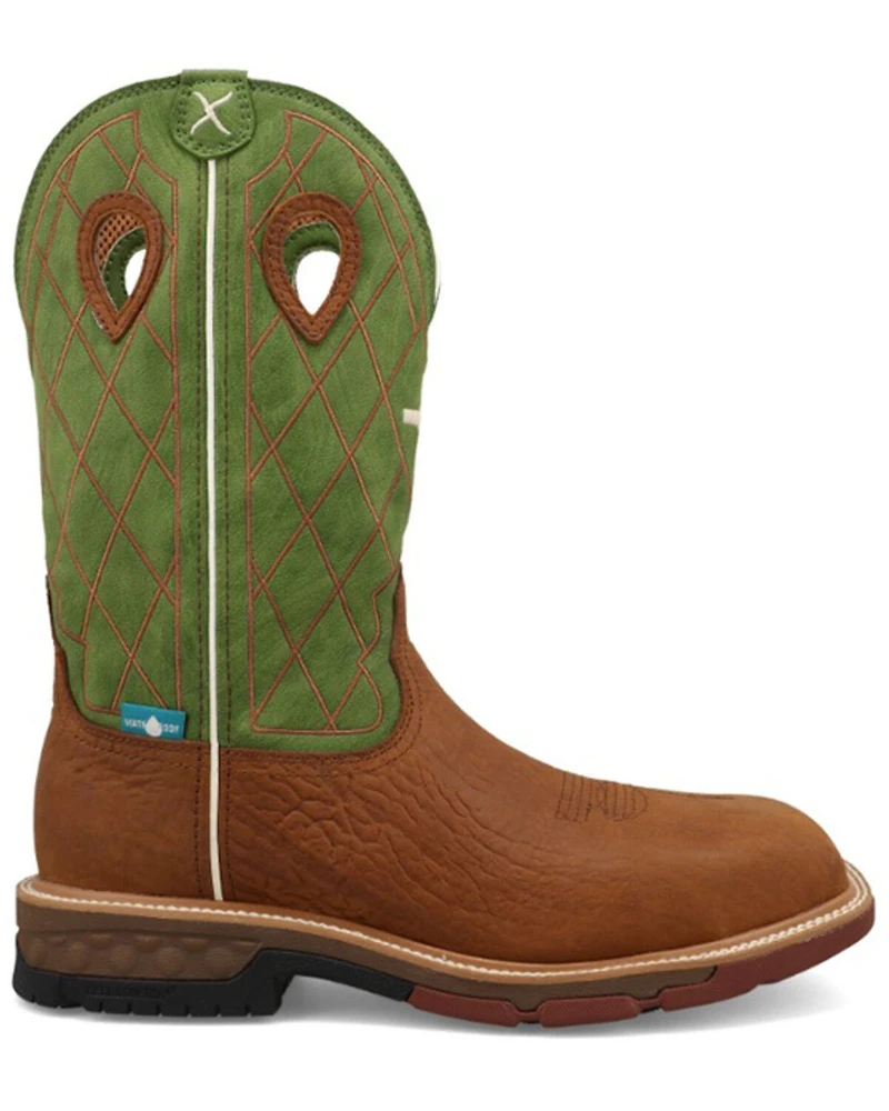 Twisted X Men's 12" Western Work Boots - Composite Toe