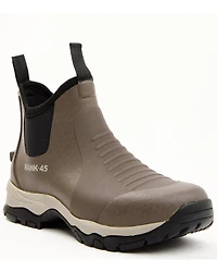 RANK 45® Men's 6.5" Rubber Ankle Boots - Round Toe
