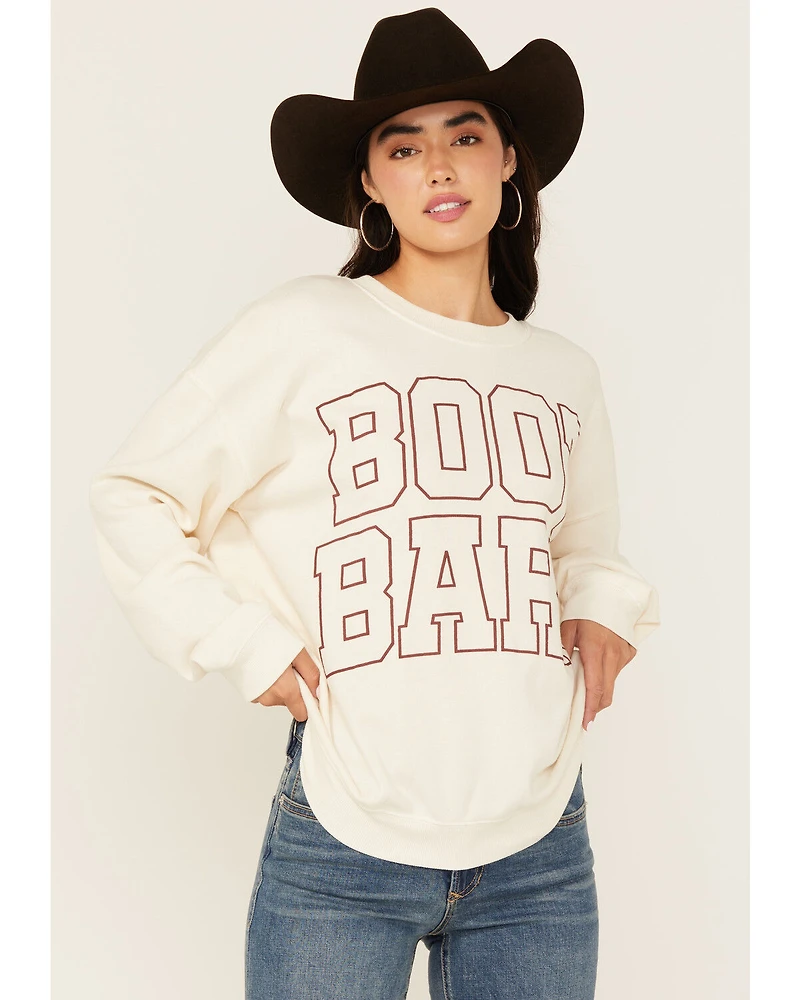 Boot Barn Women's Logo Graphic Crew Neck Sweatshirt