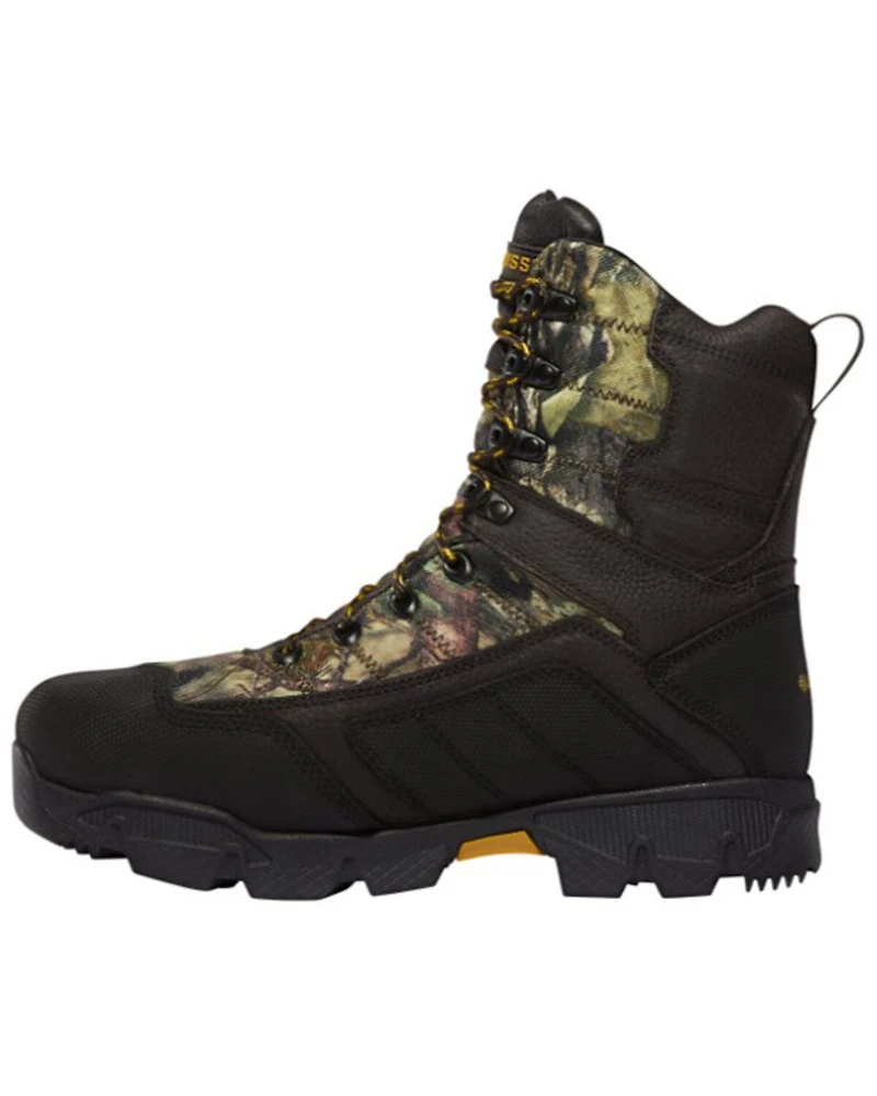 LaCrosse Men's 9" Cold Snap Mossy Oak Break-Up 2000G Lace-Up Hunting Boots - Round Toe