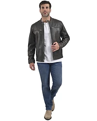Frye Men's Fryce Racer Leather Jacket