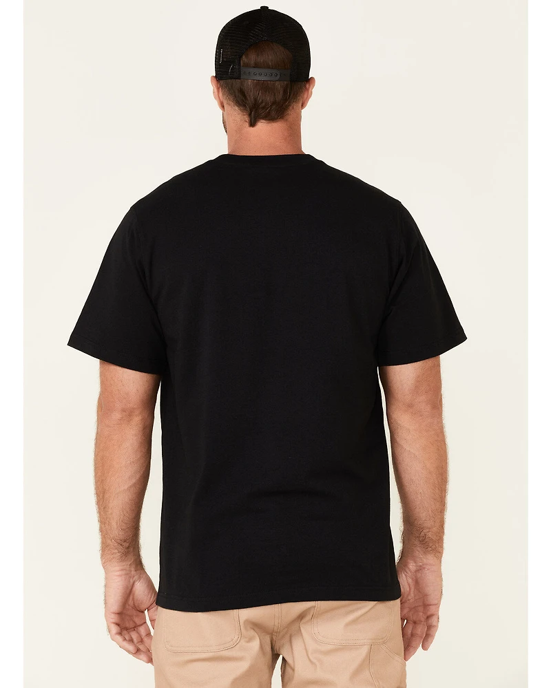 Hawx Men's Solid Forge Short Sleeve Work Pocket T-Shirt - Tall