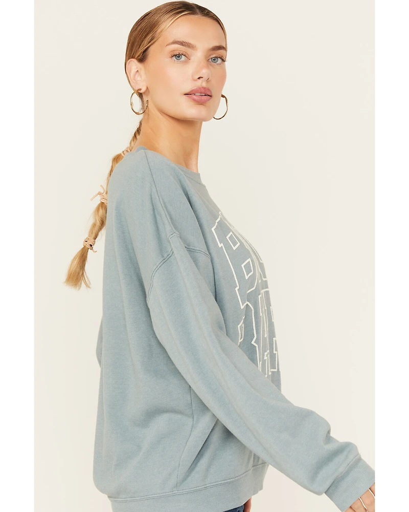 Boot Barn Women's Logo Graphic Crew Neck Sweatshirt