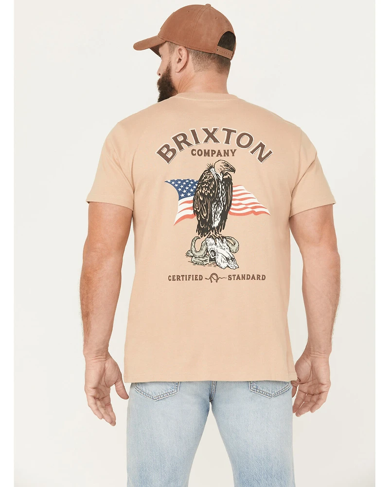 Brixton Men's Boot Barn Exclusive Vulture Culture Short Sleeve Graphic T-Shirt