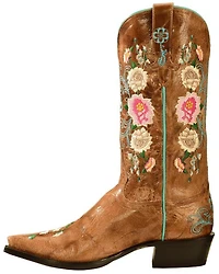 Macie Bean Women's Rose Garden Western Boots - Snip Toe