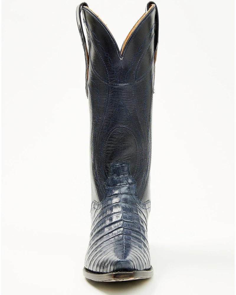 El Dorado Women's Holly Exotic Caiman Tall Western Boots