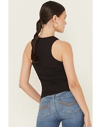 Idyllwind Women's Rhinestone Chain Ribbed Tank