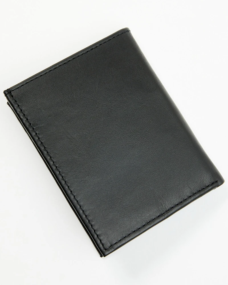 Cody James Black 1978™ Men's Chapman Smooth Leather Bifold Wallet