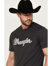 Wrangler Men's Rope Logo Short Sleeve Graphic Print T-Shirt