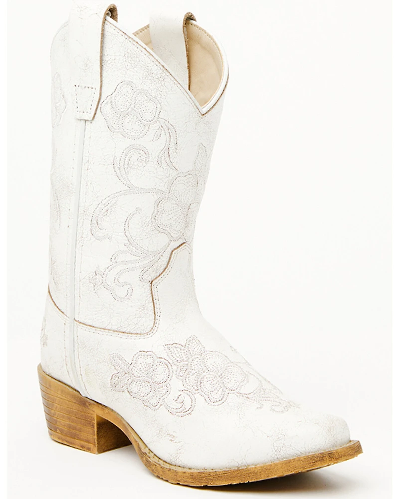 Shyanne Girls' Little Lasy Western Boots - Snip Toe