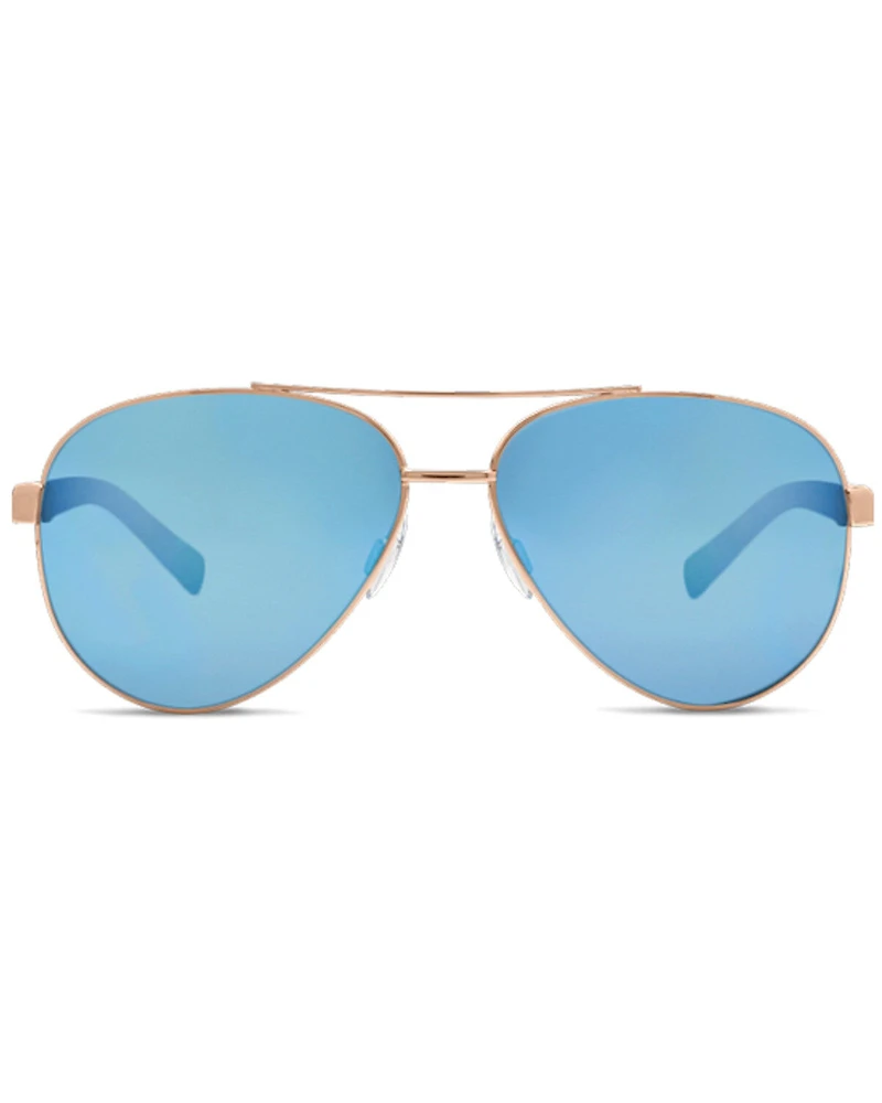 Hobie Broad Shiny Gold & Gray PC Polarized Sunglasses