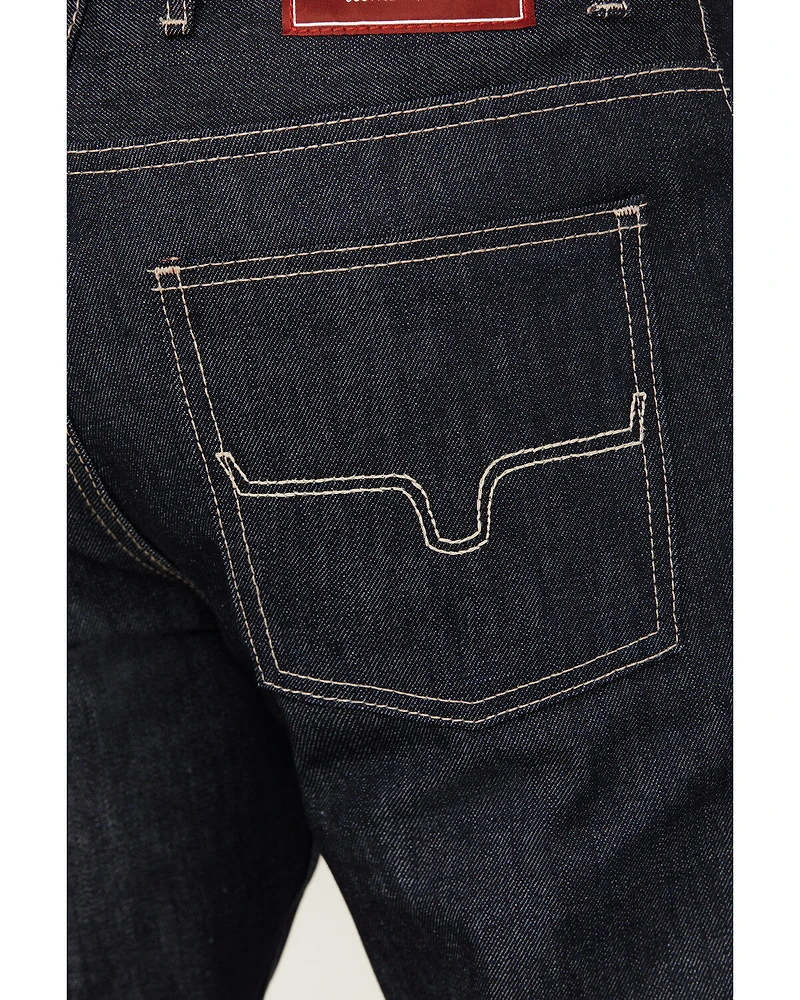 Kimes Ranch Men's Raw James Low Straight Bootcut Jeans