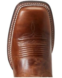 Ariat Women’s Patriot Crackled American Flag Western Performance Boots – Broad Square Toe