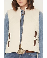 Outback Trading Co Women's Quilted Riding Vest