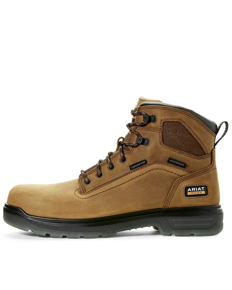 Ariat Men's Turbo Waterproof Work Boots - Carbon Toe