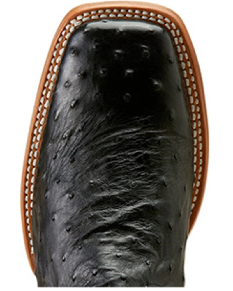 Ariat Men's Showboat Exotic Ostrich Western Boots - Square Toe