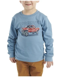 Carhartt Toddler Boys' Truck Long Sleeve Graphic T-Shirt