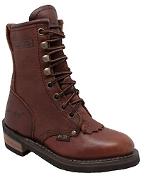 Ad Tec Boys' Packer Boots - Round Toe