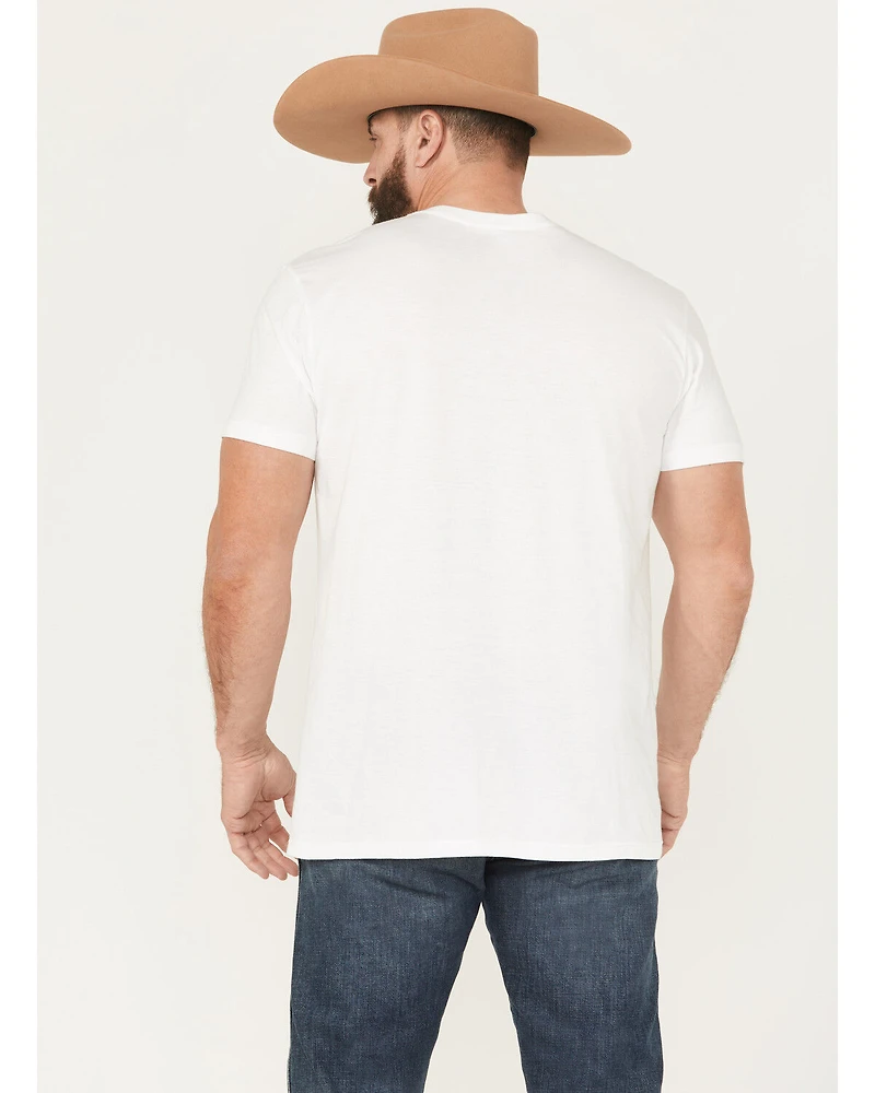 Cinch Men's Lead Don't Follow Short Sleeve Graphic T-Shirt