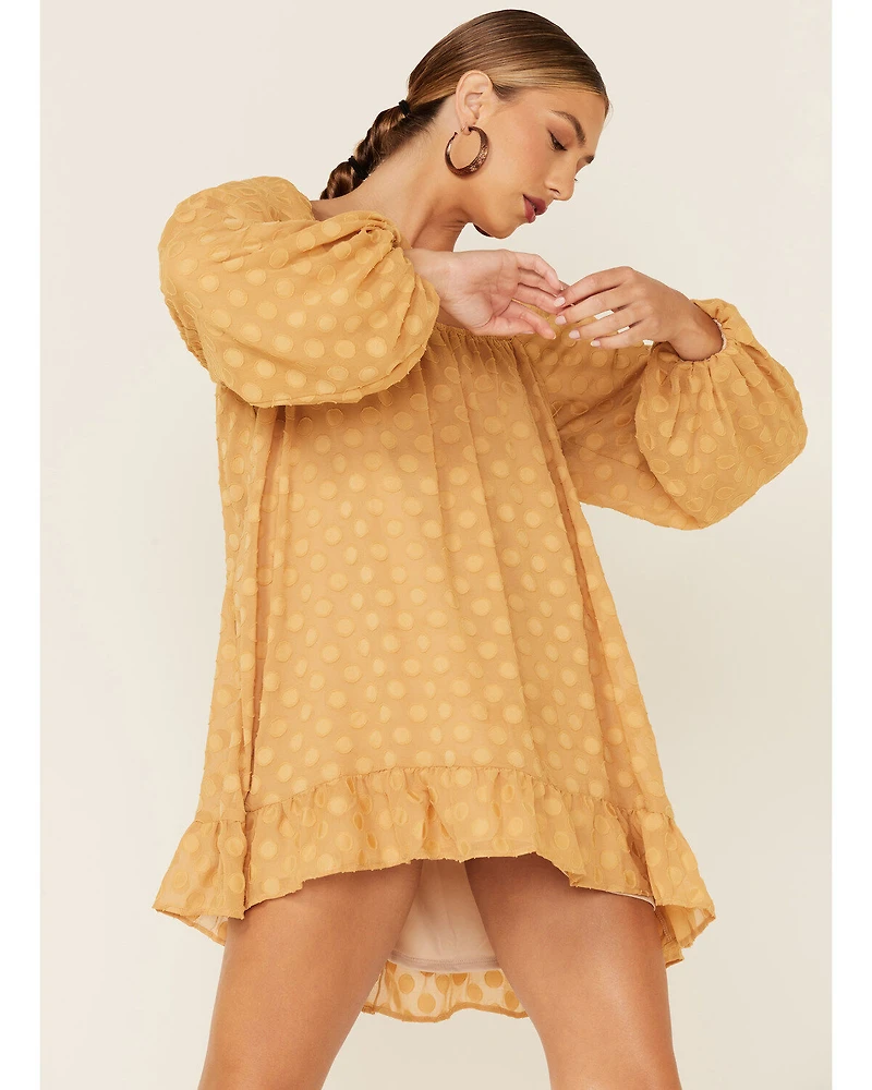 Show Me Your Mumu Women's Dot Briar Mini Dress