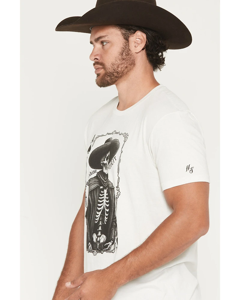 Moonshine Spirit Men's Player Sort Sleeve Graphic T-Shirt
