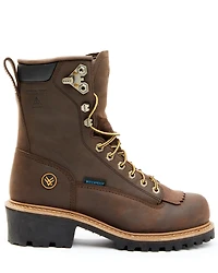 Hawx Men's 8" Waterproof Logger Boots - Steel Toe