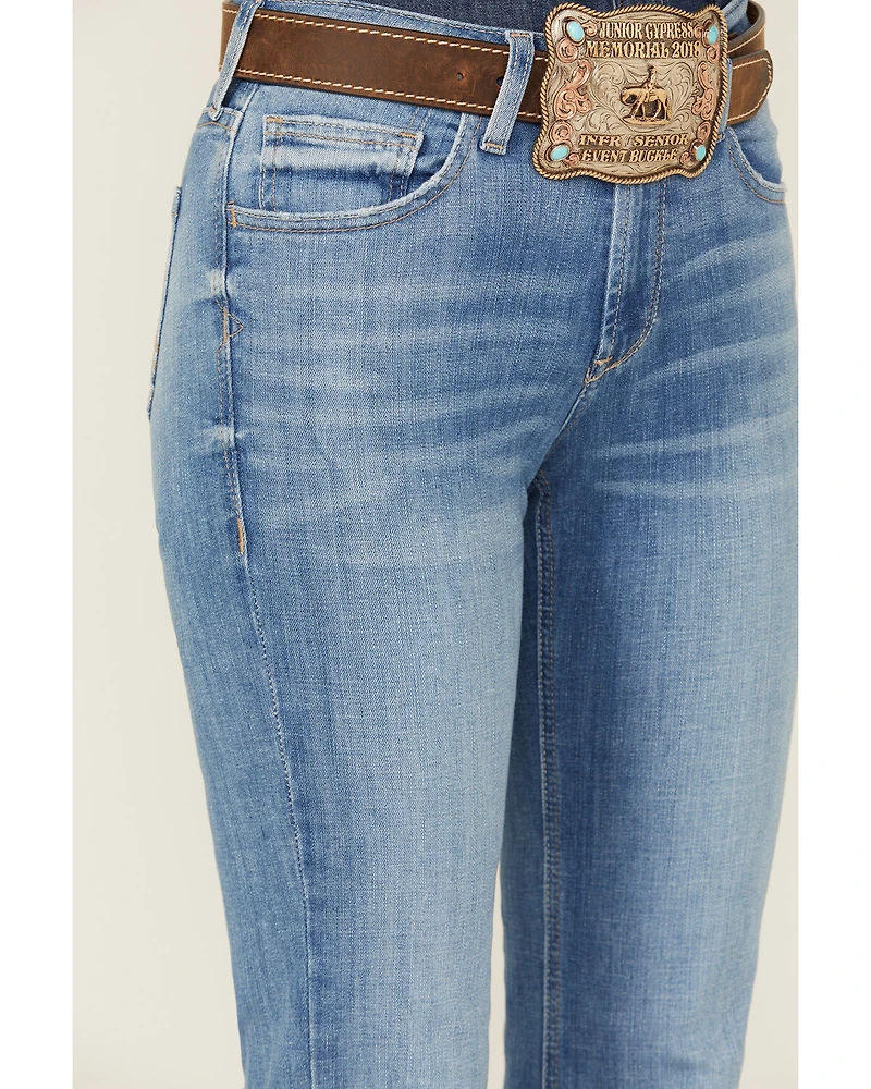 Ariat Women's Medium Wash Alice Slim Trouser Denim Jeans