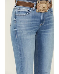 Ariat Women's Medium Wash Alice Slim Trouser Denim Jeans