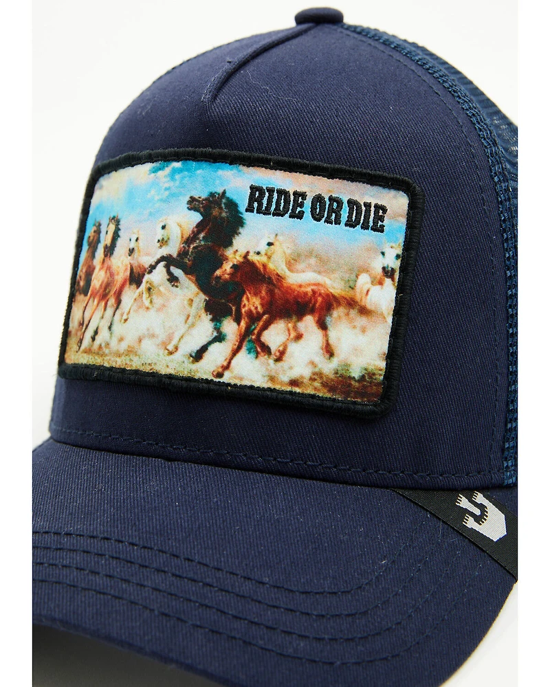 Goorin Bros Men's Boot Barn Exclusive Ride Or Die Ball Cap