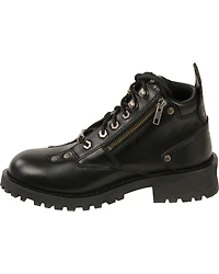 Milwaukee Leather Women's Low Cut Lace To Toe Riding Boots - Round