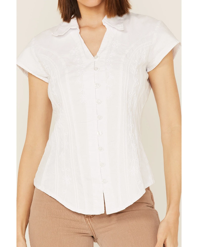Scully Women's Cap Sleeve Cantina Shirt