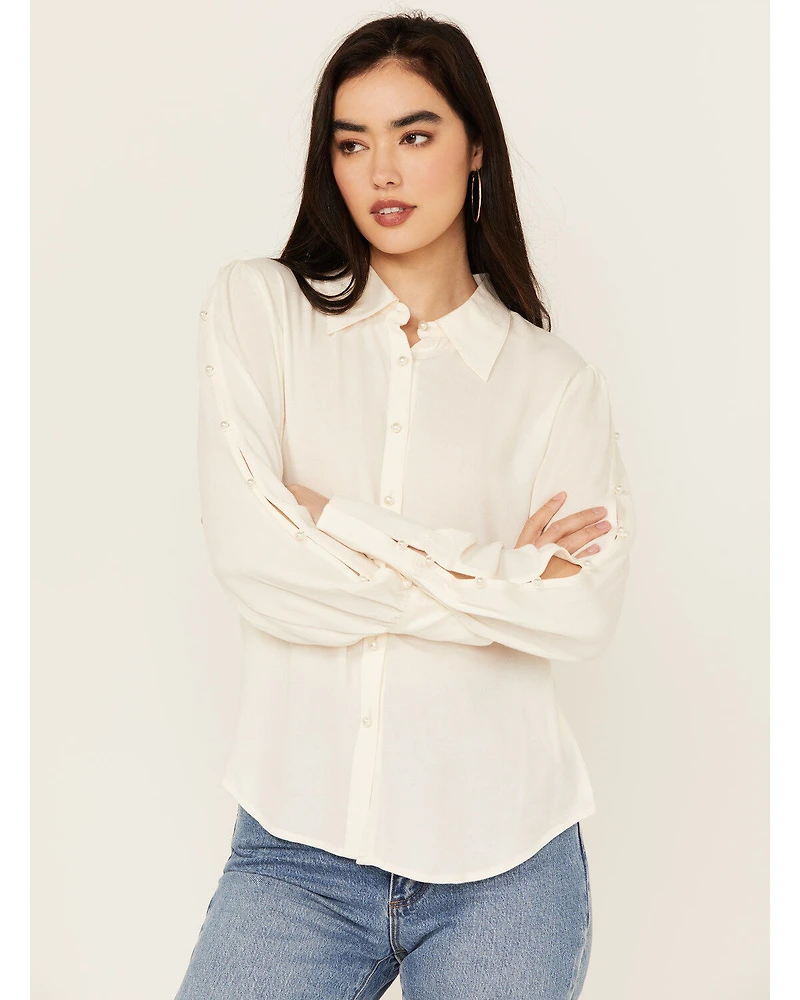 Shyanne Women's Long Sleeve Cut Out Western Shirt