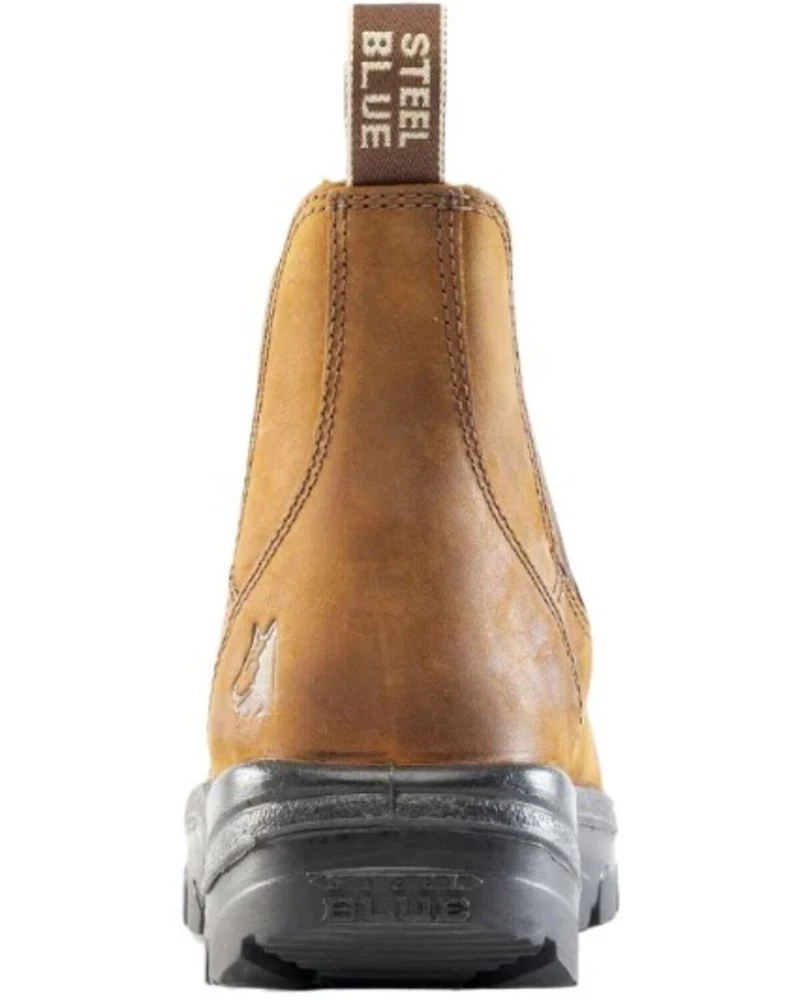 Steel Blue Men's Hobart PR Met Bump Work Boots - Toe