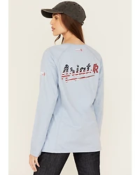 Ariat Women's FR Air Bolt Logo Long Sleeve Graphic T-Shirt