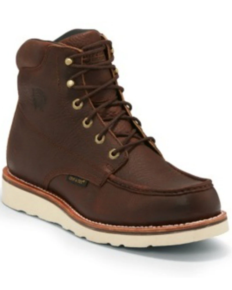 Chippewa Men's Edge Walker Waterproof Moc Work Boots - Soft Toe