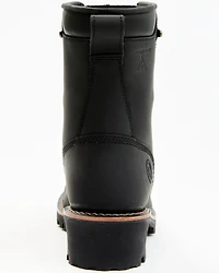 Hawx Men's 8" Logger Work Boots - Composite Toe