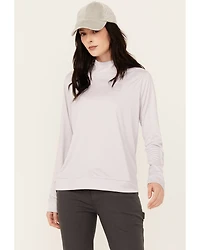 Carhartt Women's Force Sun Defender Relaxed Fit Lightweight Logo Hooded Graphic Long Sleeve